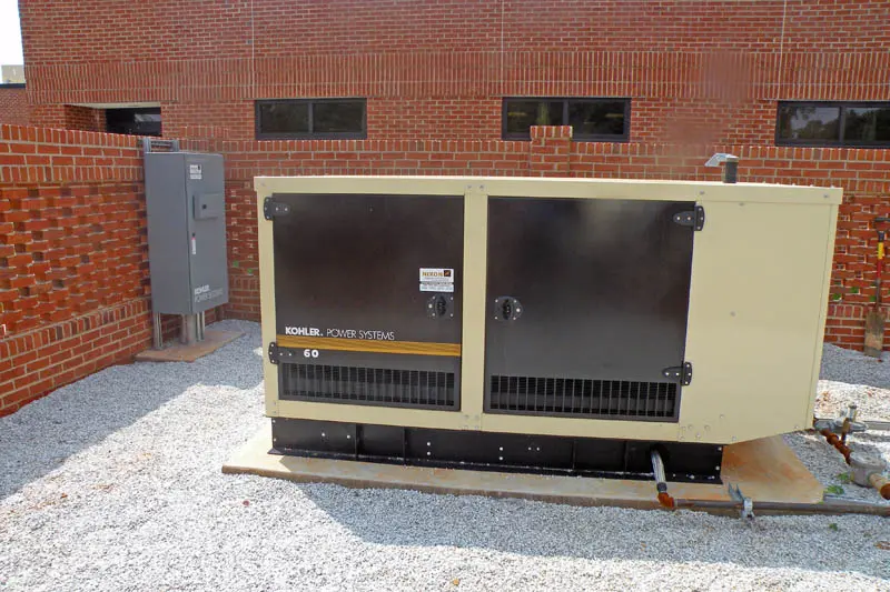 Backup generators for hospitals and other healthcare facilities